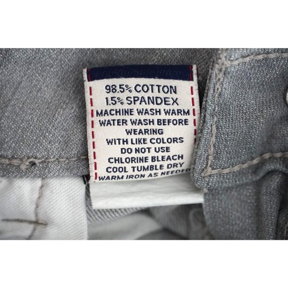 Anchor Blue Jeans Juniors Size 3 Gray Stretch Super Skinny Iris Low Rise - Picture 9 of 9